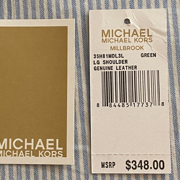 Michael Kors Leather Millbrook Handbag - Picture 11 of 11